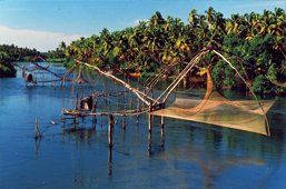 Chinese Fishing Nets in fort kochi